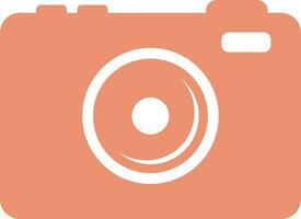 Camera photography icon symbol vector image. Illustration of multimedia photographic lens graphic design image