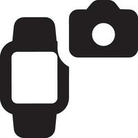 Camera photography icon symbol vector image. Illustration of multimedia photographic lens graphic design image