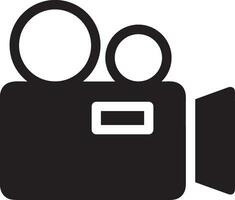 Camera photography icon symbol vector image. Illustration of multimedia photographic lens graphic design image