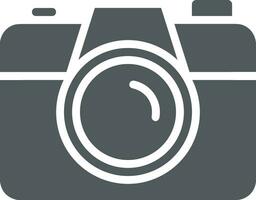 Camera photography icon symbol vector image. Illustration of multimedia photographic lens graphic design image