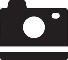 Camera photography icon symbol vector image. Illustration of multimedia photographic lens graphic design image