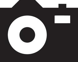 Camera photography icon symbol vector image. Illustration of multimedia photographic lens graphic design image