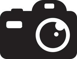 Camera photography icon symbol vector image. Illustration of multimedia photographic lens graphic design image