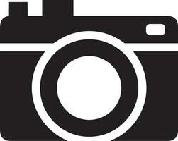 Camera photography icon symbol vector image. Illustration of multimedia photographic lens graphic design image