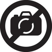 Camera photography icon symbol vector image. Illustration of multimedia photographic lens graphic design image