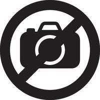 Camera photography icon symbol vector image. Illustration of multimedia photographic lens graphic design image