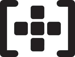 Camera photography icon symbol vector image. Illustration of multimedia photographic lens graphic design image