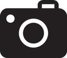 Camera photography icon symbol vector image. Illustration of multimedia photographic lens graphic design image