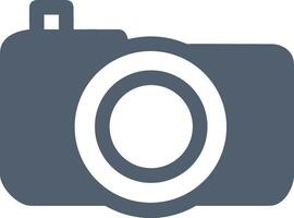 Camera photography icon symbol vector image. Illustration of multimedia photographic lens graphic design image