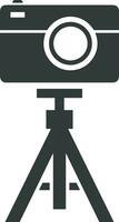 Camera photography icon symbol vector image. Illustration of multimedia photographic lens graphic design image