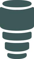 Camera photography icon symbol vector image. Illustration of multimedia photographic lens graphic design image