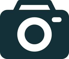 Camera photography icon symbol vector image. Illustration of multimedia photographic lens graphic design image