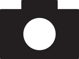 Camera photography icon symbol vector image. Illustration of multimedia photographic lens graphic design image