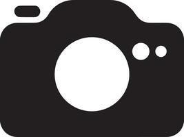 Camera photography icon symbol vector image. Illustration of multimedia photographic lens graphic design image