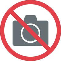 Camera photography icon symbol vector image. Illustration of multimedia photographic lens graphic design image