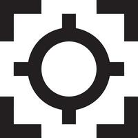 Camera photography icon symbol vector image. Illustration of multimedia photographic lens graphic design image