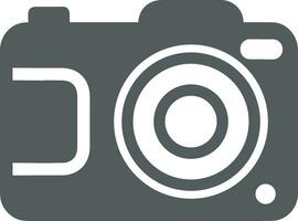 Camera photography icon symbol vector image. Illustration of multimedia photographic lens graphic design image