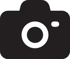 Camera photography icon symbol vector image. Illustration of multimedia photographic lens graphic design image