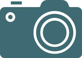 Camera photography icon symbol vector image. Illustration of multimedia photographic lens graphic design image