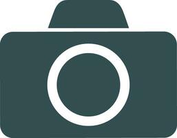 Camera photography icon symbol vector image. Illustration of multimedia photographic lens graphic design image