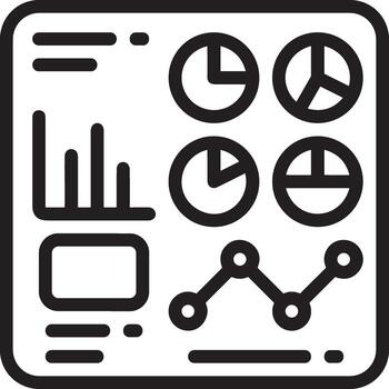 Artificial Intelligence icon symbol vector image. Illustration of the brain robot learning human smart algorithm design image.