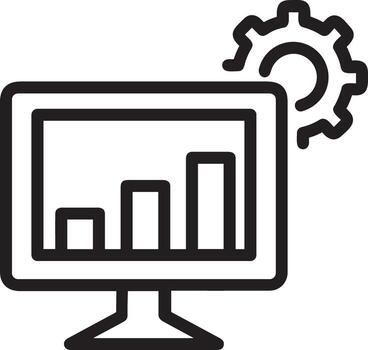 artificial inteligencia icono símbolo vector imagen. ilustración de el cerebro robot aprendizaje humano inteligente algoritmo diseño imagen.