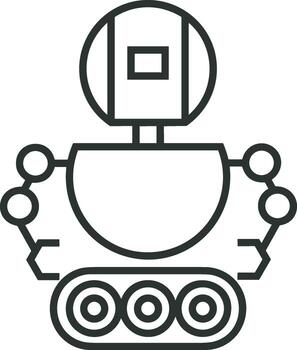 artificial inteligencia icono símbolo vector imagen. ilustración de el cerebro robot aprendizaje humano inteligente algoritmo diseño imagen.