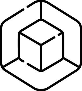 Artificial Intelligence icon symbol vector image. Illustration of the brain robot learning human smart algorithm design image.