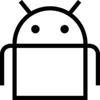 Artificial Intelligence icon symbol vector image. Illustration of the brain robot learning human smart algorithm design image.