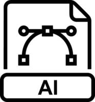 Artificial Intelligence icon symbol vector image. Illustration of the brain robot learning human smart algorithm design image.