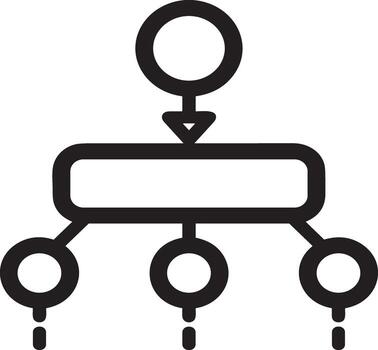 Artificial Intelligence icon symbol vector image. Illustration of the brain robot learning human smart algorithm design image.