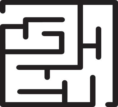 Artificial Intelligence icon symbol vector image. Illustration of the brain robot learning human smart algorithm design image.