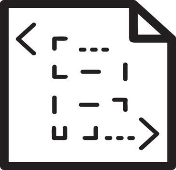 artificial inteligencia icono símbolo vector imagen. ilustración de el cerebro robot aprendizaje humano inteligente algoritmo diseño imagen.