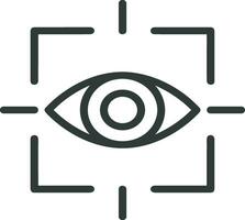 Artificial Intelligence icon symbol vector image. Illustration of the brain robot learning human smart algorithm design image.