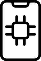 Artificial Intelligence icon symbol vector image. Illustration of the brain robot learning human smart algorithm design image.