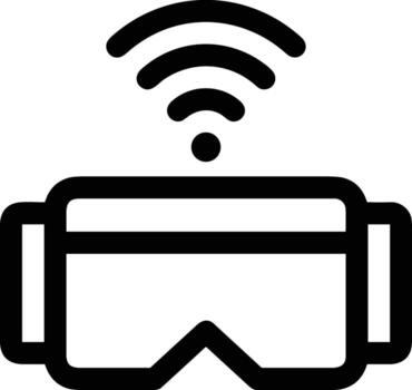 artificial inteligencia icono símbolo vector imagen. ilustración de el cerebro robot aprendizaje humano inteligente algoritmo diseño imagen.