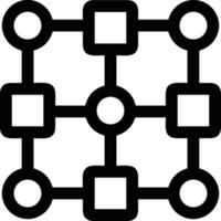 Artificial Intelligence icon symbol vector image. Illustration of the brain robot learning human smart algorithm design image.