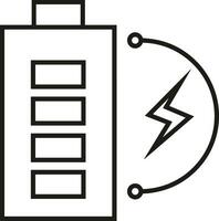 Artificial Intelligence icon symbol vector image. Illustration of the brain robot learning human smart algorithm design image.