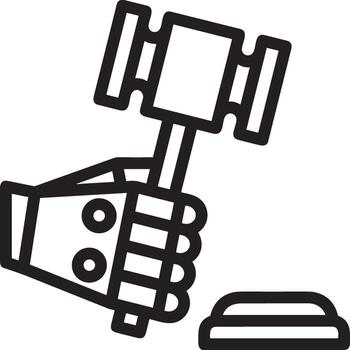 artificial inteligencia icono símbolo vector imagen. ilustración de el cerebro robot aprendizaje humano inteligente algoritmo diseño imagen.