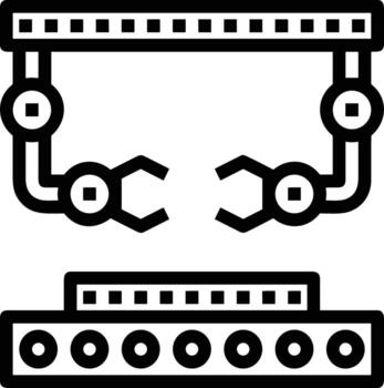 Artificial Intelligence icon symbol vector image. Illustration of the brain robot learning human smart algorithm design image.