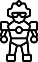 Artificial Intelligence icon symbol vector image. Illustration of the brain robot learning human smart algorithm design image.