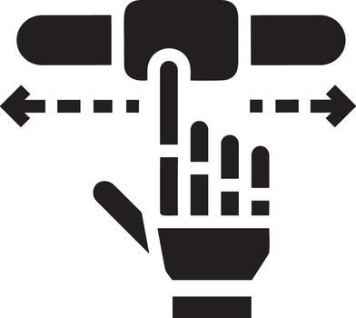 Artificial Intelligence icon symbol vector image. Illustration of the brain robot learning human smart algorithm design image.