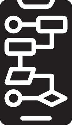 Artificial Intelligence icon symbol vector image. Illustration of the brain robot learning human smart algorithm design image.