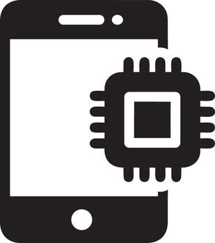 Artificial Intelligence icon symbol vector image. Illustration of the brain robot learning human smart algorithm design image.