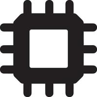 Artificial Intelligence icon symbol vector image. Illustration of the brain robot learning human smart algorithm design image.