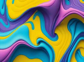 abstract colorful background - AI Generative photo
