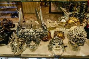 Different Venetian masks photo