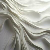 A white painting on the wall with white pigment. High-resolution. AI Generative photo