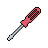 screwdriver icon vector design template simple and modern