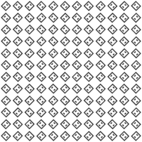 Black seamless abstract pattern. Overlay for background and backdrop. Ornamental design. PNG graphic illustration with transparent background.